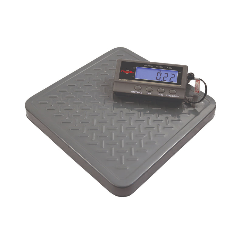 Diesella Pakkevægt 120kg x 20g 305x305 mm vejeplade