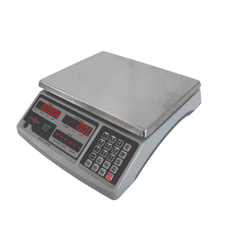 Diesella Tællevægt 15 kg x 0,5g LED 295x226mm vejeplade