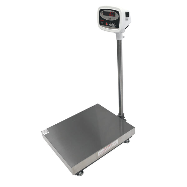 DIESELLA Gulvvægt 60 kg / inddeling 10 g med LED display og 560x458 mm vejeplade