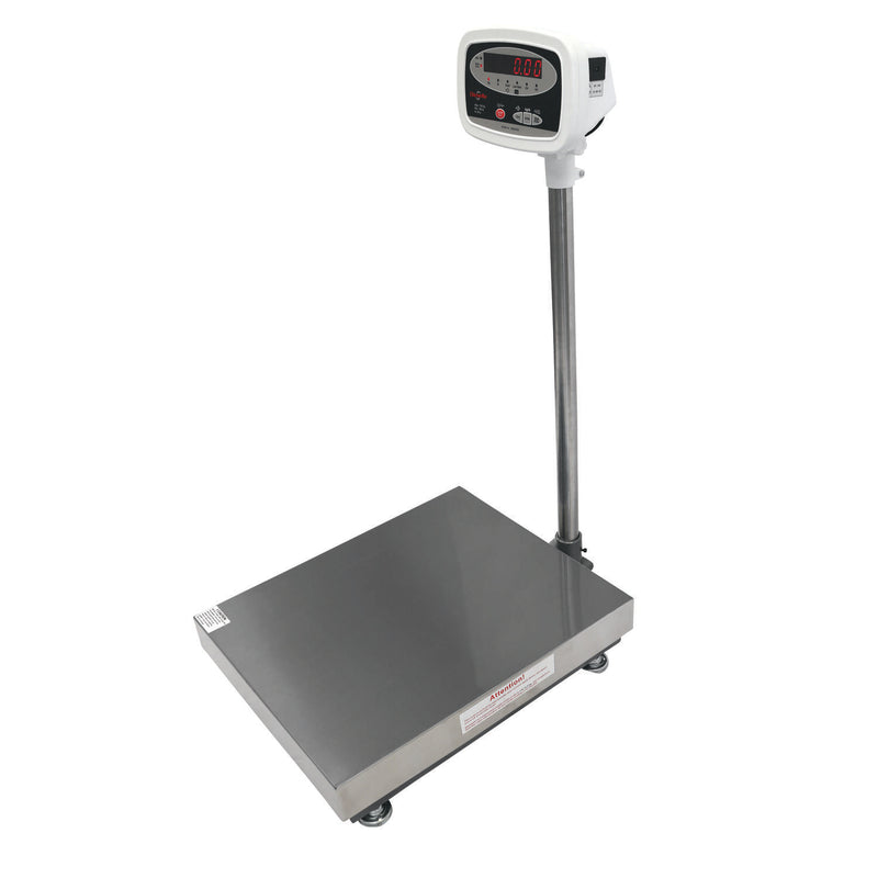 DIESELLA Gulvvægt 60 kg / inddeling 10 g med LED display og 560x458 mm vejeplade