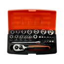 BAHCO topnøglesæt 1/4" 25 dele SL25