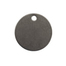 DIESELLA Mærkeskilt Ø32 mm rustfrit stål med Ø4 mm hul (50 stk)