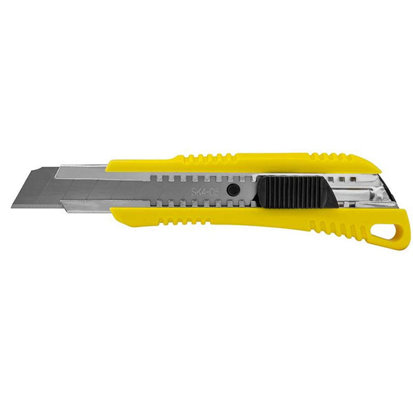DIESELLA Kniv med 18mm knivblad Automatisk lås og magasin med 2 ekstra knivblade