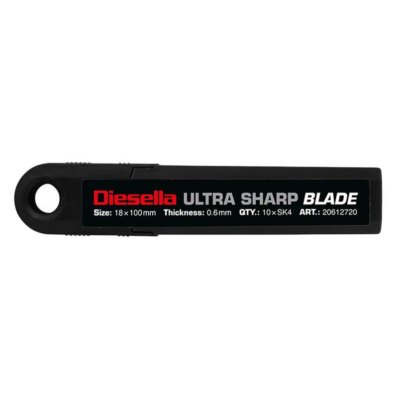 DIESELLA Knivblade 18mm Ultra Sharp SK4 10stk