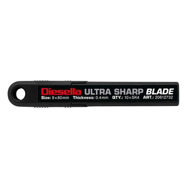 DIESELLA Knivblade 9mm Ultra Sharp SK4 10stk