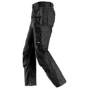 SNICKERS Canvas+ stretch-arbejdsbukser+ med hylsterlommer 6224 sort