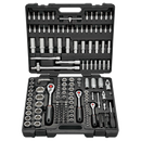 BATO Topnøglesæt kombisæt 1/4+3/8+1/2". 171 dele 1171