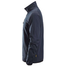 SNICKERS Fleecetrøje med lang lynlås 8059 navy