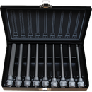 BATO Stifttopsæt 3/8" 6kt. Lang 9 dele.