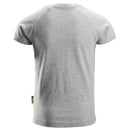 SNICKERS Junior-T-shirt med logo 7514 Str lys gråmeleret