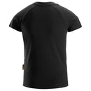 SNICKERS Junior-T-shirt med logo 7514 sort