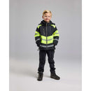 BLÅKLÄDER Jakke softshell til børn Sort/High Vis Gul 5211