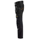 SNICKERS Juniorbukser i 4-vejs stretch 7575 sort