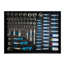 KRAFTMAN Værktøjsvogn XXL 250 dele med skum