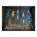 KRAFTMAN Værktøjsvogn XXL 250 dele med skum