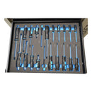 KRAFTMAN Værktøjsvogn 247 dele med skum