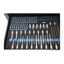 KRAFTMAN Værktøjsvogn 247 dele med skum