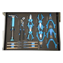 KRAFTMAN Værktøjsvogn 247 dele med skum