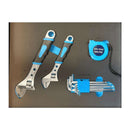 KRAFTMAN Værktøjsvogn 501 dele stor m/træplade