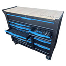 KRAFTMAN Værktøjsvogn 501 dele stor m/træplade