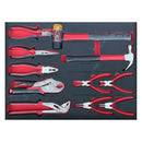 KRAFTMAN Værktøjsvogn 285 dele pro model