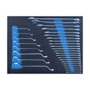 KRAFTMAN Værktøjsvogn 501 dele stor m/træplade