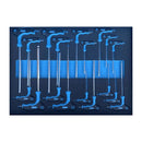 KRAFTMAN Værktøjsvogn 501 dele stor m/træplade