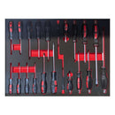 KRAFTMAN Værktøjsvogn 285 dele pro model