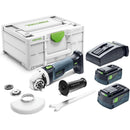 FESTOOL Akku vinkelsliber AGC 18-125 5,0 EBI-Plus