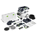 FESTOOL Langhalssliber- og støvsugersæt PLANEX LHS 2 225 EQI/CTM 36-Set