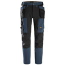SNICKERS Bukser i stretch med hylsterlommer 6218 navy/sort