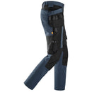 SNICKERS Bukser i stretch med hylsterlommer 6218 navy/sort