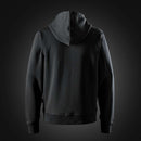 SNICKERS Kraftig sweatshirt med lynlås og hætte 2046 sort