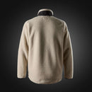 SNICKERS Polartec®-jakke i pelsfiber 8016 lys sand/sort