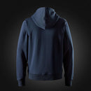 SNICKERS Kraftig sweatshirt med lynlås og hætte 2046 navy