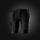 SNICKERS Shorts i stretch med hylsterlommer 6118 sort