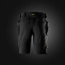 SNICKERS Shorts i stretch med hylsterlommer 6118 sort