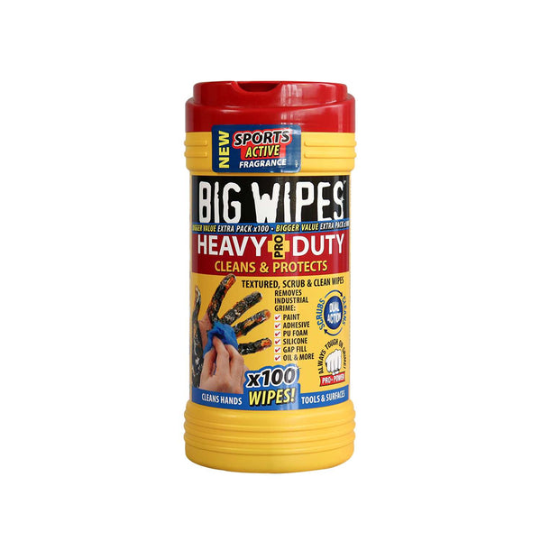 BIG WIPES Renseservietter Heavy-duty - rød