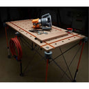 BORA Topplade til Centipede arbejdsbord T-Track