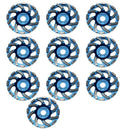 SR Diamant Slibekop 125mm SPIRAL blå 10 STK