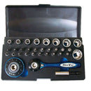 BATO 1/4" Top/bitssæt SplineLock 32 dele.