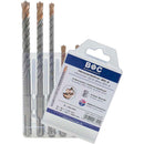 BOHRCRAFT Hammerborsæt HB5 QX-4  SDS+ 5-dele