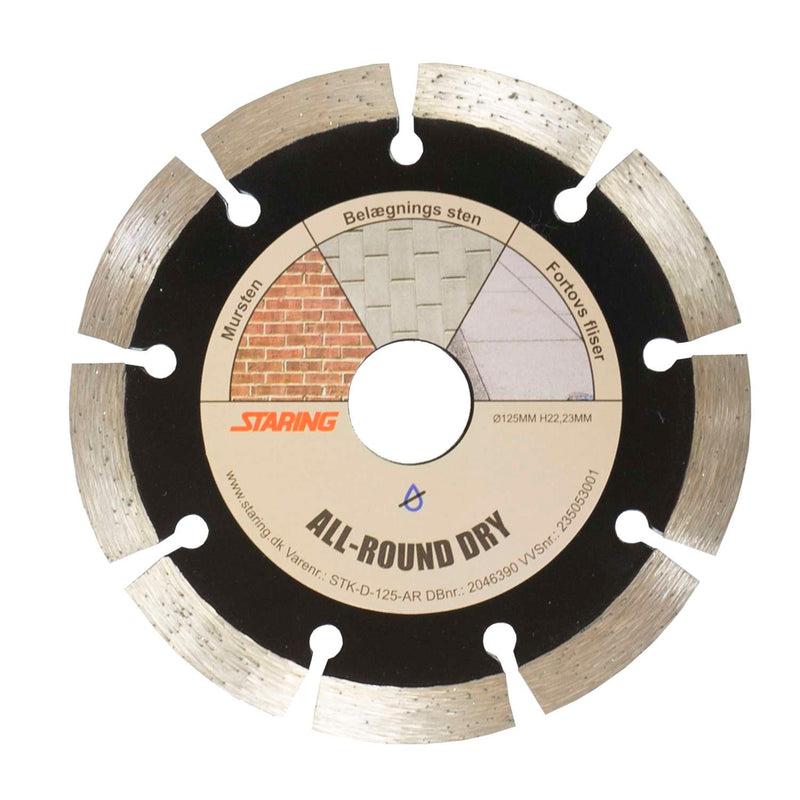 STARING Diamantklinge STK-All-Round dry ø125