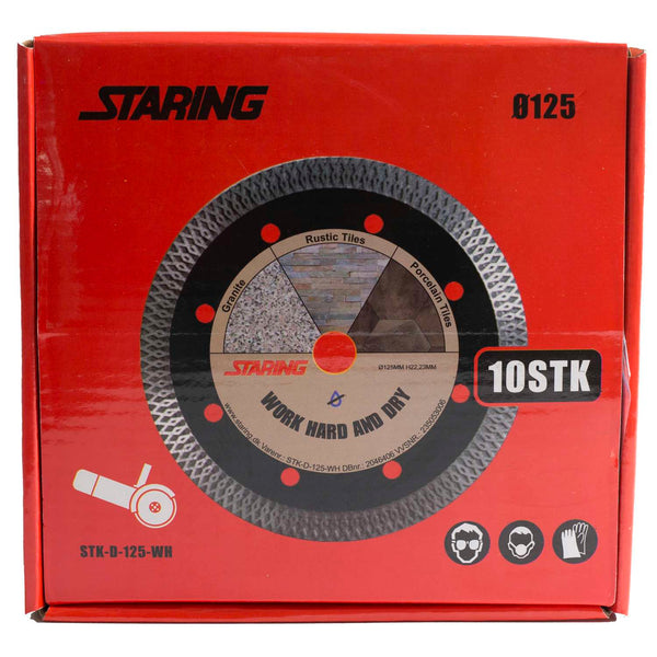 STARING Diamantklinge STK-Word-Hard ø125 10stk