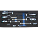 BATO Værktøjsvogn 7 skuffer 140 dele 9137-140