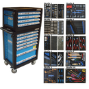 BATO Værktøjsvogn 11 skuffer 526 dele.