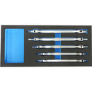 BATO Dobbelt lednøglesæt 6Kt. Hex 2-14mm. EVA1/3.