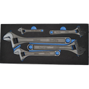 BATO Skiftenøglesæt 4-12". EVA 1/3.