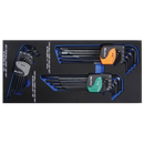 BATO Stiftnøglesæt mm/TOMMER/Torx. EVA 1/3.