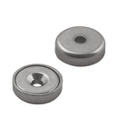 DIESELLA Neodymium Pottemagnet Ø16x4,5 undersænket skruehul Ø3,5mm